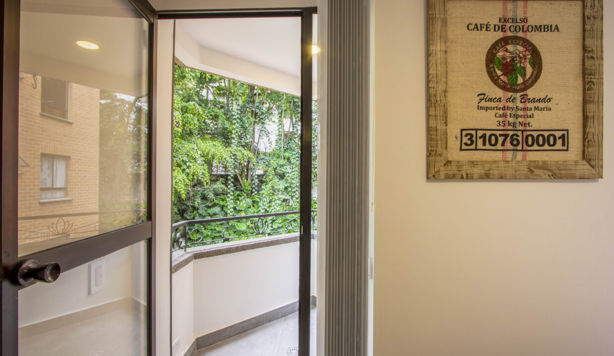 Master bedroom balcony